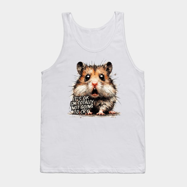 Sad Hamster Tank Top by Cutetopia